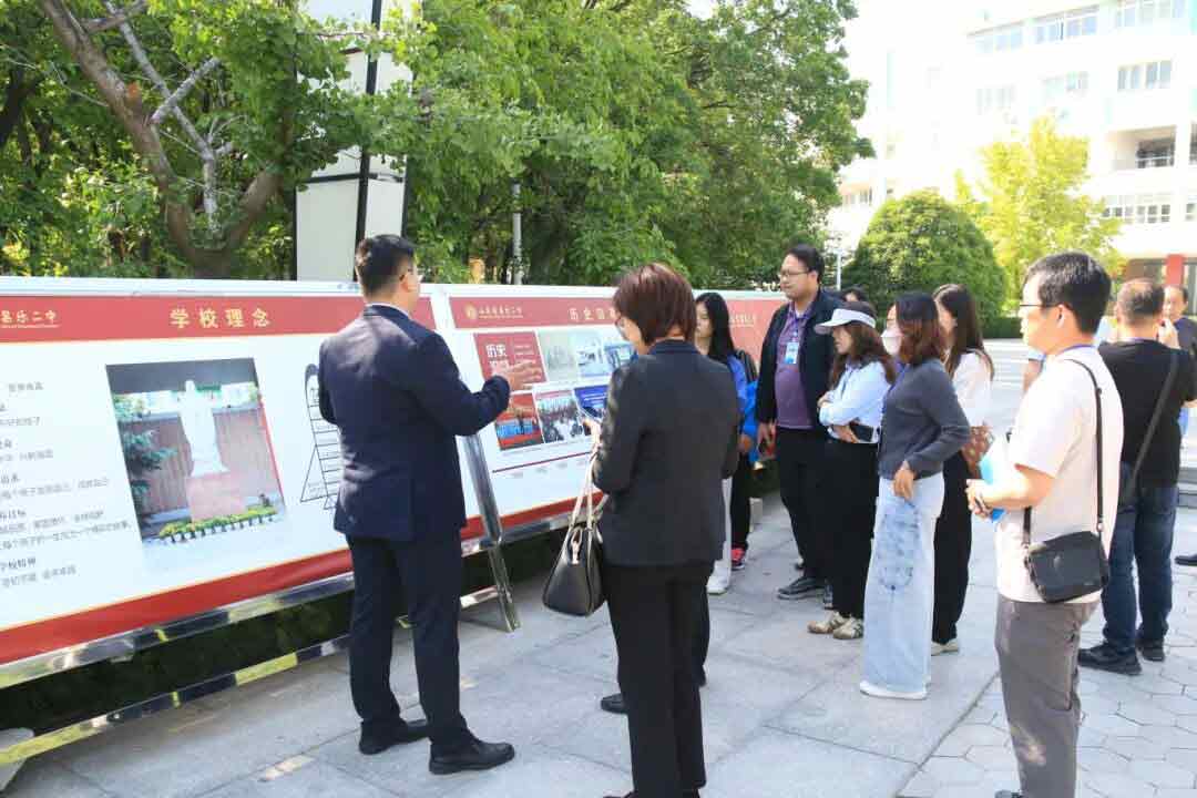 271教育|昌乐二中：全国多地教育考察团来校参观学习